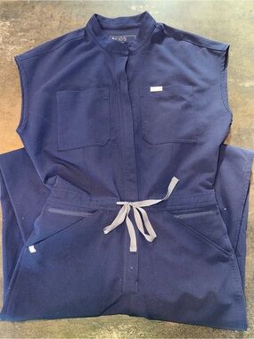 FIGS - Navy Scrub Jumpsuit